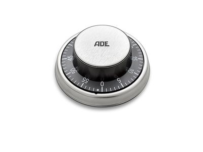 Minuteur De Cuisine Mécanique Rond Magnétique 9,5x9,5xh3,6cm