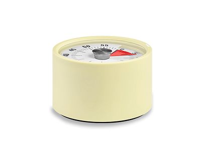 Mechanische Kookwekker Rond Magnetisch 6,1x6,1xh3,7cm