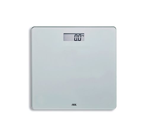 Ade Dig. Personenweegschaal Amina Zilver 30x30cm Incl. 1x Cr2032 - Lcd Display  ADE