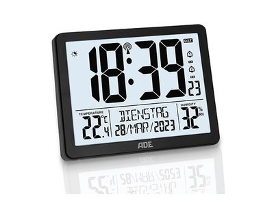 Digitale Klok Xxl-cijfers Met Alarmfunctie - Incl. 2x Aaa