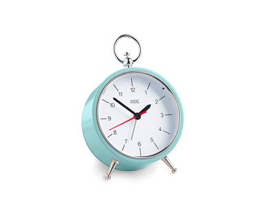 Analoge Retro Alarmklok Met Verlichting - Incl. 1x Aa
