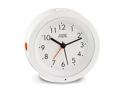 Analoge Alarmklok Met Verlichting - Incl. 2x Aa