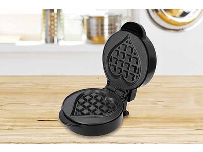 Ade Mini Wafelijzer Hartvorm 12,9x16,4xh8,7cm