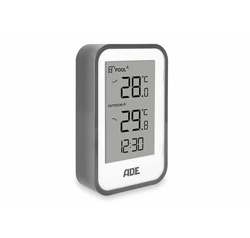 Zwembadthermometer Met Draadloze Sensor - Incl. Batterijen  ADE