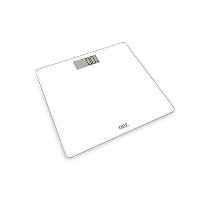 Digitale Personenweegschaal Amina Wit 30x30cm - Incl. 2x Aaa - Lcd Display  ADE