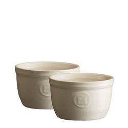 Emile Henry Ramekin set 2 stuks Ø 9cm Argile 