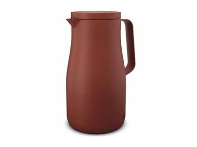 Studio Tea Schenkkan Spicy Red 1l 14x12xh22,4cm - Rvs Binnenfles