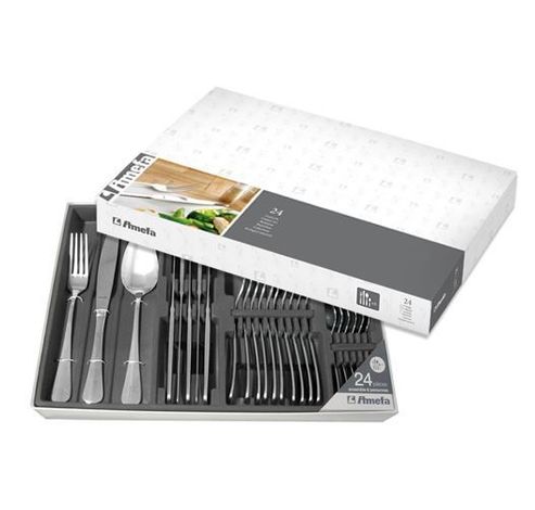 24-pcs Ménagère Moderno   Amefa