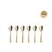 Austin Vintage Gold Koffielepels Set6 