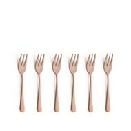 Austin Vintage Copper Gebakvorken Set6 