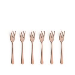 Amefa Austin Vintage Copper Gebakvorken Set6