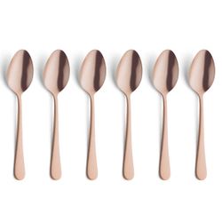 Amefa Austin Vintage Copper Koffielepels Set6 