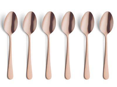 Vintage Set 6 Cuillere The Copper 