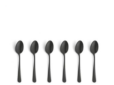 Vintage Set 6 Cuillere The Black 