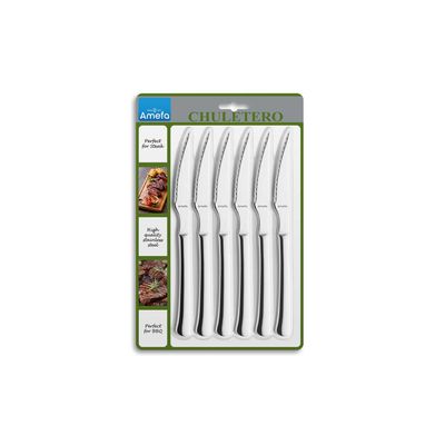 Chuletero Steakmes Set6 