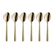 Felicity Martele Cuillere Moka Set6 Champagne 