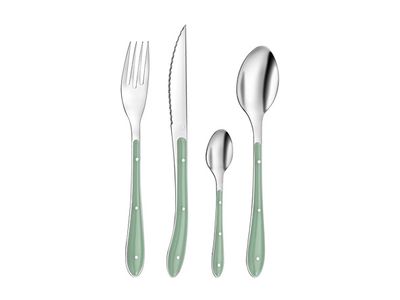 1-2-3 Bestekset 24 Delig Vert D'eau 