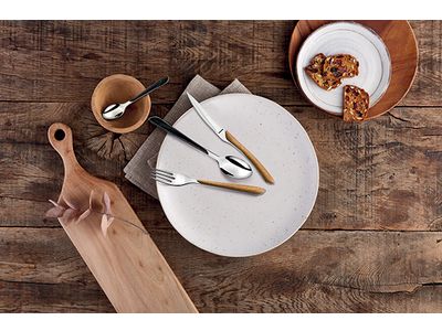 Eclat Nature Bestekset Set16 Zwart 