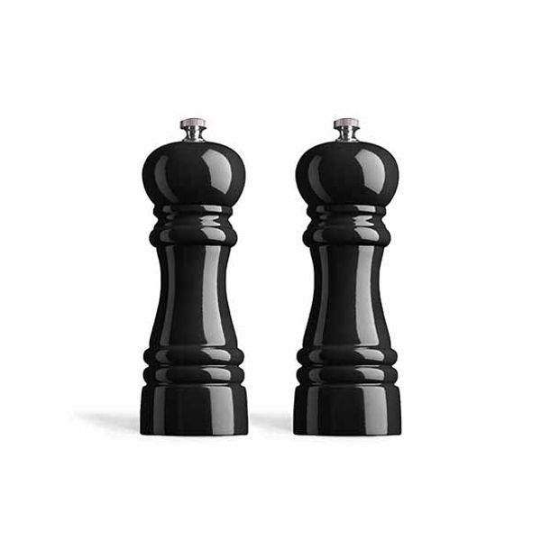 Amefa Black Peper-zoutmolen Set2 Zwarz H15cm 