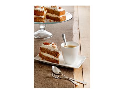 Baguette Fourchette Gateau Set 6 18-10 Inox - In Window Box