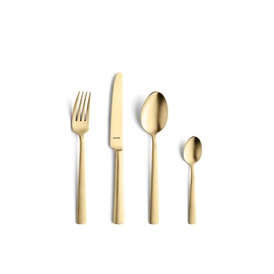 Ventura Gold Set Couverts 24pcs Boite En  Bois  Amefa