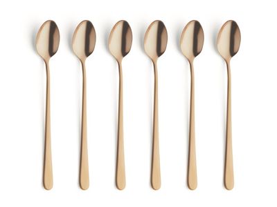 Austin Vintage Gold Icetealepel Set6