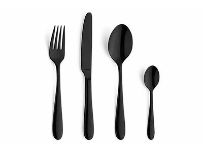 Oxford Black Bestekset 24pcs Houten Kist