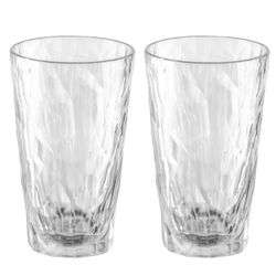 Koziol CLUB No. 6 Superglas 300ml crystal clear 2pcs