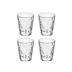 Koziol CLUB No. 1 Superglas 250ml crystal clear set/4