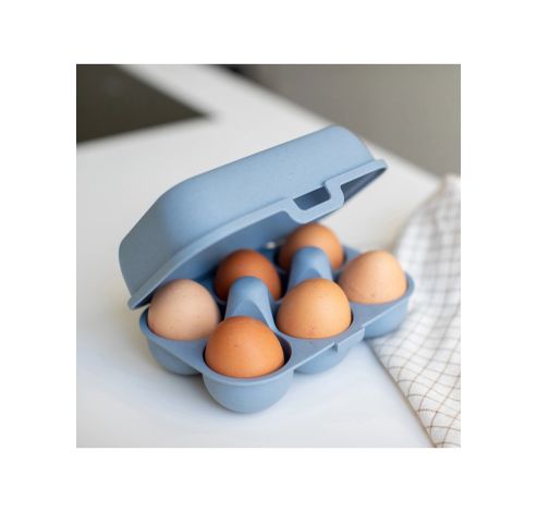 EGGS TO GO MINI Egg Box nature flower blue  Koziol