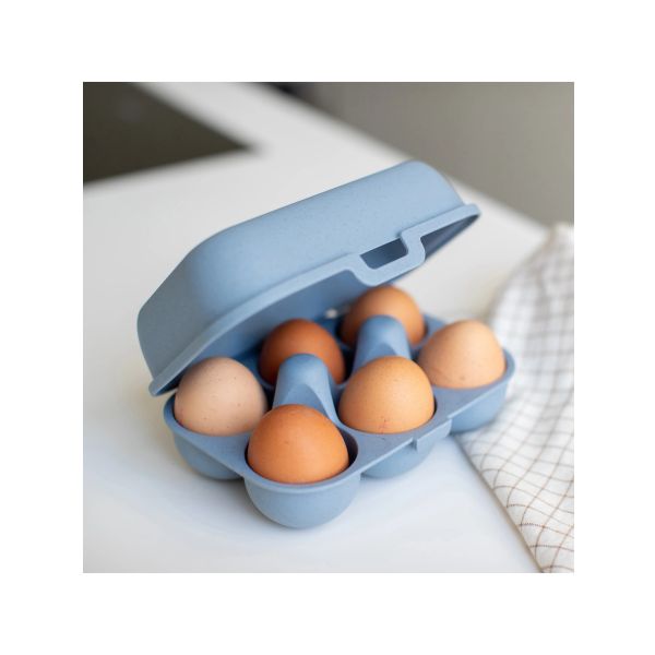 EGGS TO GO MINI Egg Box nature flower blue 