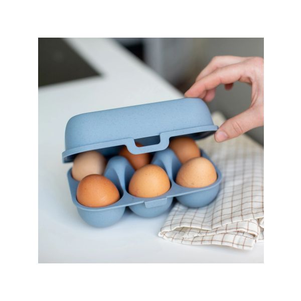 EGGS TO GO MINI Egg Box nature flower blue 