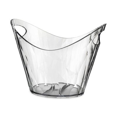 CLUB BUCKET Superglas Cooler 6l crystal clear  Koziol