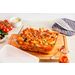 Rechthoekige Ovenschaal met Plastic Vershouddeksel Cook&Freeze 25x20cm 