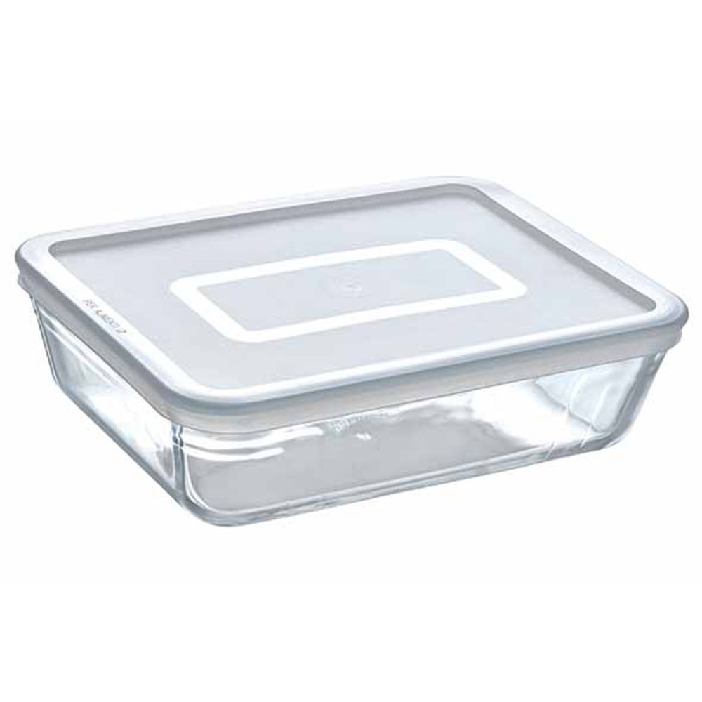 Pyrex Ovenschotels Rechthoekige Ovenschaal met Plastic Vershouddeksel Cook&Freeze 25x20cm