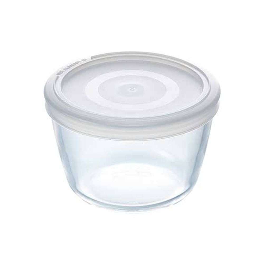 Pyrex Ovenschotels Cook & Freeze Ovenschotel Rond 0,6l 12x12xh6cm Met Kunststof Deksel