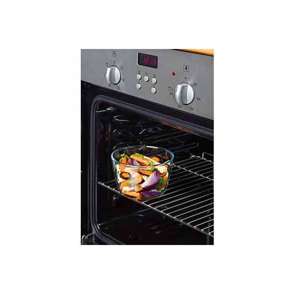 Cook & Freeze Ovenschotel Rond 1,1l 15x15xh9cm Met Kunststof Deksel 