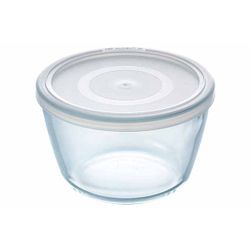 Cook & Freeze Ovenschotel Rond 1,1l 15x15xh9cm Met Kunststof Deksel 