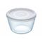 Cook & Freeze Ovenschotel Rond 1,1l 15x15xh9cm Met Kunststof Deksel 