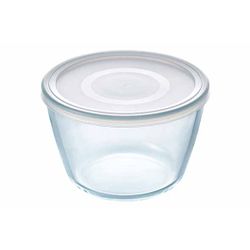 Cook & Freeze Ovenschotel Rond 1,6l 16x16xh11cm Met Kunststof Deksel 