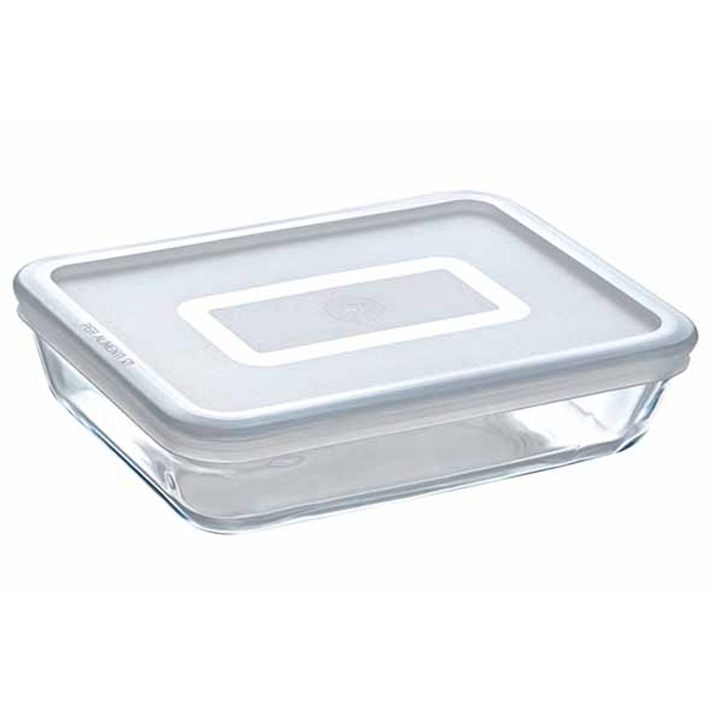 Pyrex Ovenschotels Cook & Freeze Ovenschotel Rechthoekig 1,5l 22x17xh6cm Met Kunststof Deksel