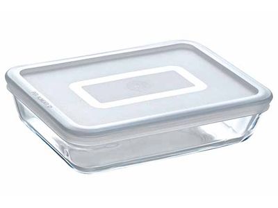 Cook & Freeze Ovenschotel Rechthoekig 1,5l 22x17xh6cm Met Kunststof Deksel