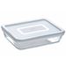 Cook & Freeze Ovenschotel Rechthoekig 1,5l 22x17xh6cm Met Kunststof Deksel 