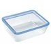 Pure Glass Ovenschotel Rechthoekig 2,6l 24x19xh8cm Met Glazen Deksel 