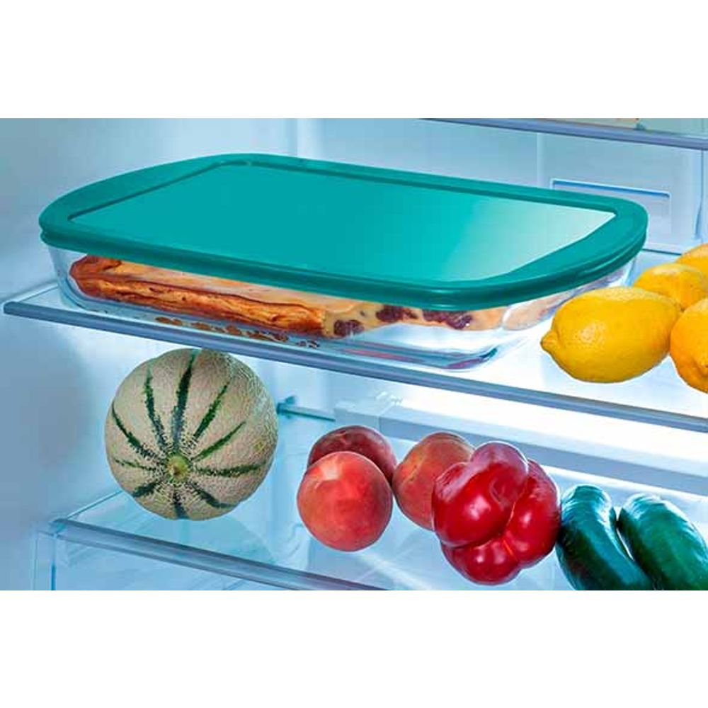 Pyrex Ovenschotels Cook & Store Ovenschotel Rechthoekig 4,5l 40x27xh7cm Met Kunststof Deksel