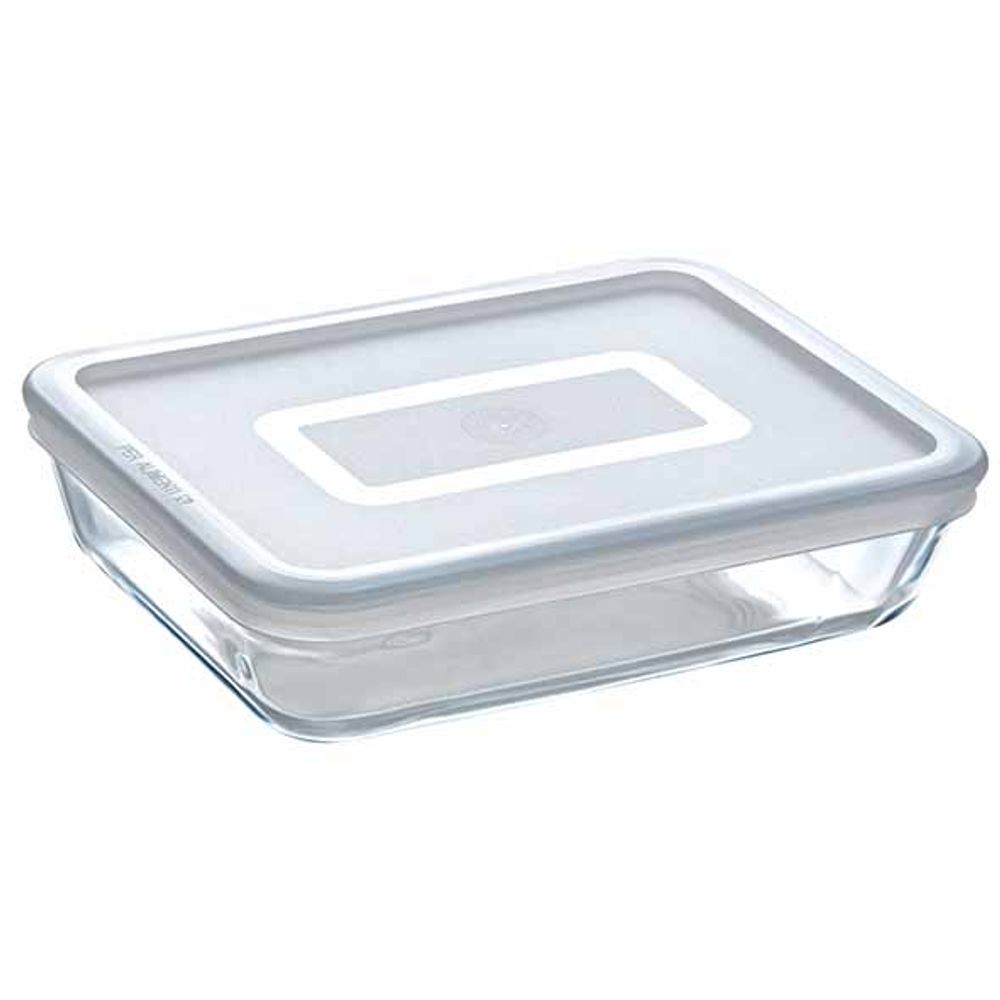 Pyrex Ovenschotels Cook & Freeze Ovenschotel Rechthoekig 0,85l 19x14xh4,5cm Met Kunststof Deksel