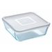 Cook & Freeze Ovenschotel Vierkant 2l 20x20xh16cm Met Kunststof Deksel 