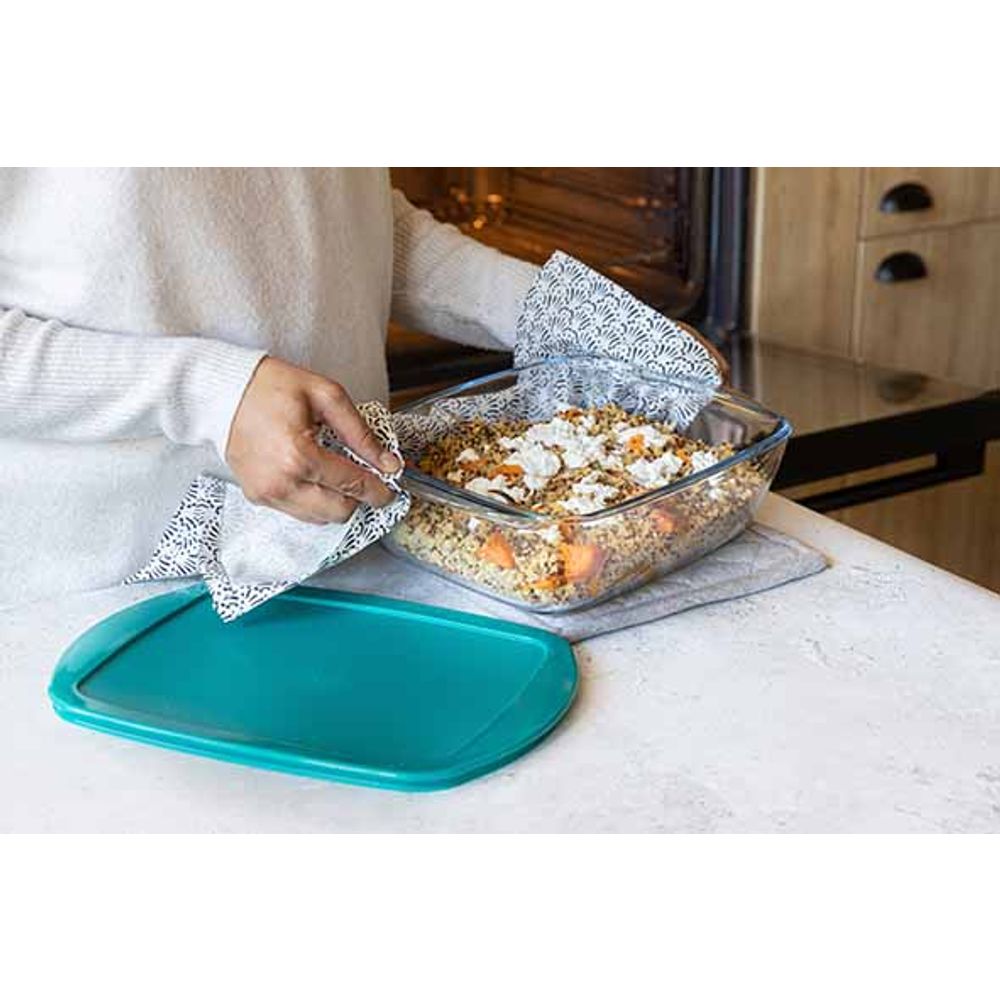 Pyrex Ovenschotels Cook & Store Ovenschotel Transparant 1,1l 23x15xh7cm Met Kunststof Deksel