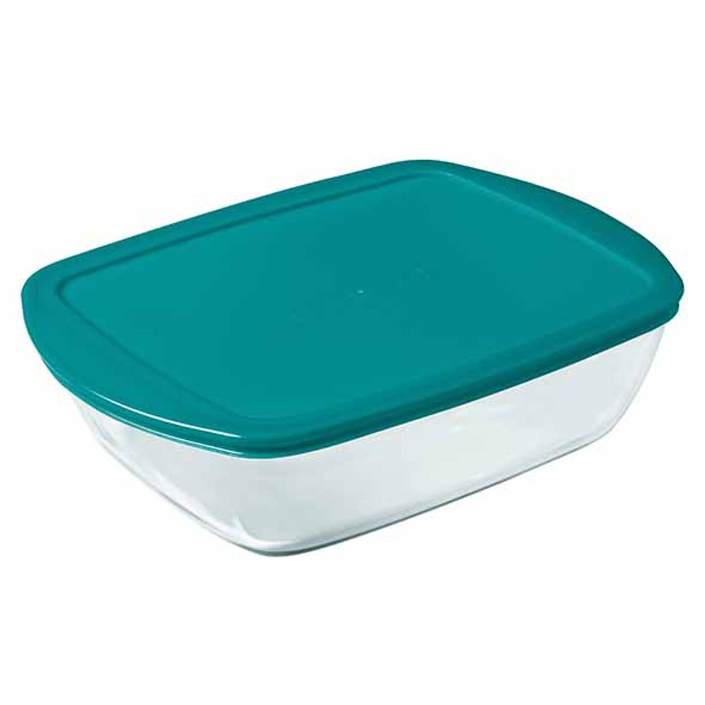 Pyrex Ovenschotels Cook & Store Ovenschotel Transparant 1,1l 23x15xh7cm Met Kunststof Deksel