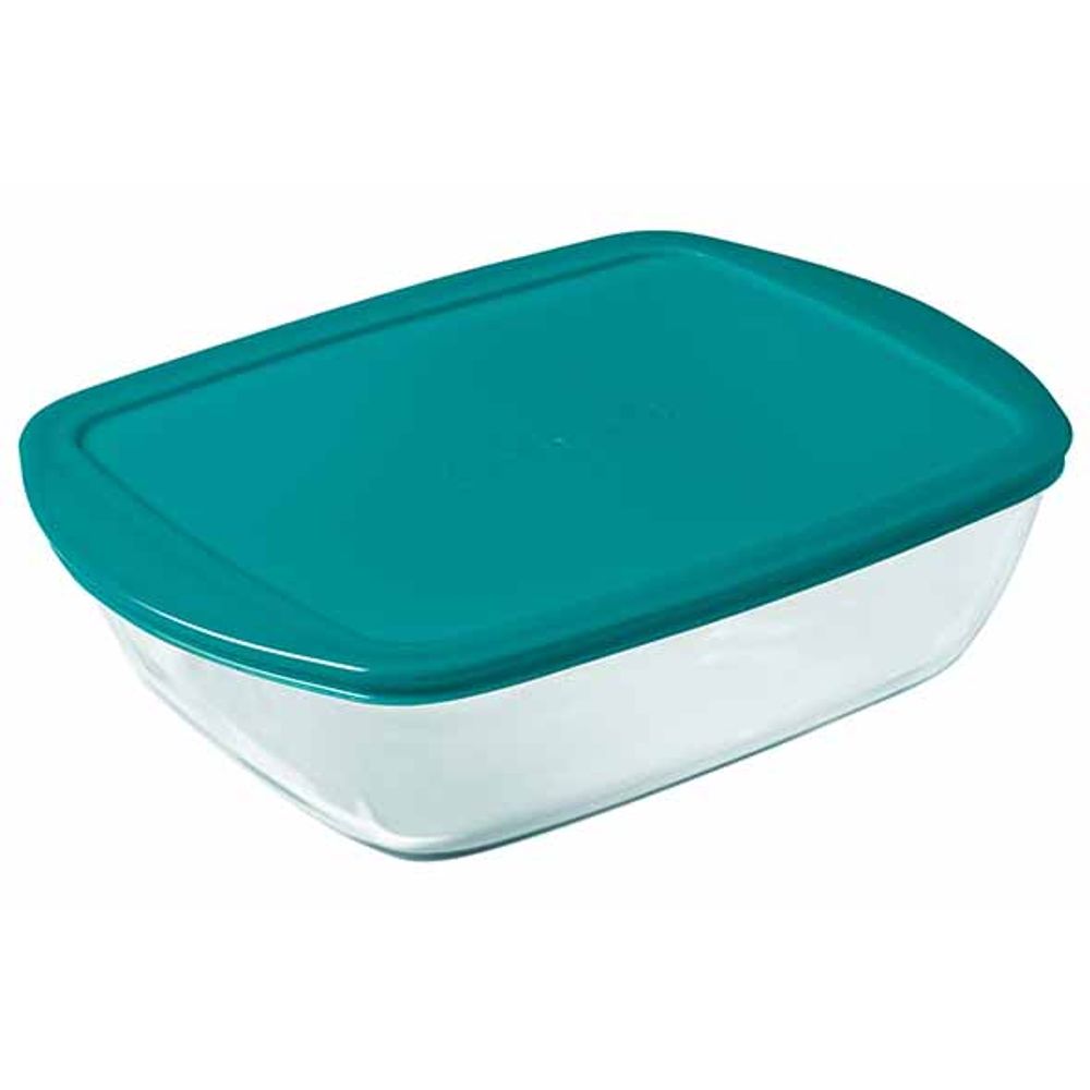 Pyrex Ovenschotels Cook & Store Ovenschotel Rechthoekig 0,4l 17x10xh5,5cm Met Kunststof Deksel